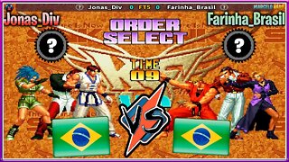 The King of Fighters '96 (Jonas_Div Vs. Farinha_Brasil) [Brazil Vs. Brazil]