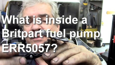 Quick video. What is inside a Britpart 300Tdi fuel pump?