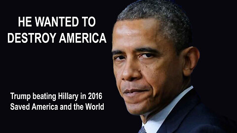 HE WANTED TO DESTROY AMERICA
