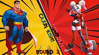 MultiVersus - Cajun Kishi vs CowPow1 (Superman vs Harley Quinn) Round 2