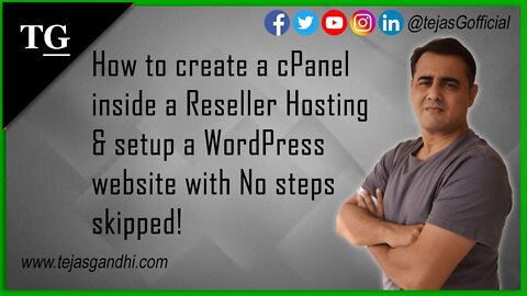 How To Create a cPanel account in a Reseller Hosting and Make A WordPress Website using Divi (2020)