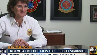 New Mesa fire chief already putting out fires on day 3 of the job