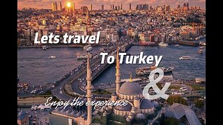 Travel to Turkey 🇹🇷. Enjoy the sights. Fantastic place to visit. Let’s go. Enjoy!