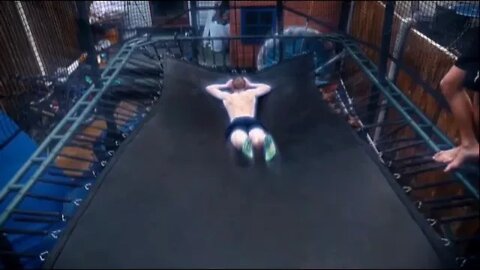 World's First Trick on Trampoline