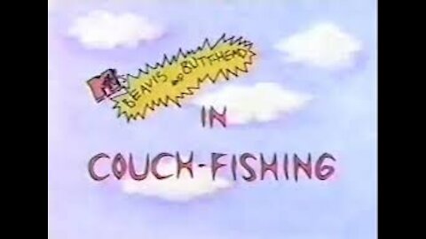 Bevis and Butthead Couch Fishing
