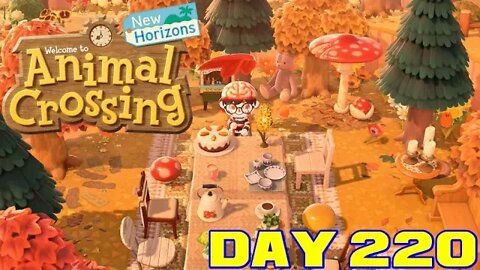 Animal Crossing: New Horizons Day 220 - Nintendo Switch Gameplay 😎Benjamillion