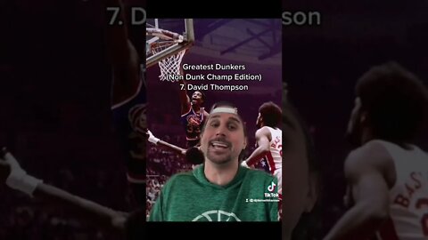 Greatest Dunkers NBA History (Non-Dunk Champion Edition) #shorts