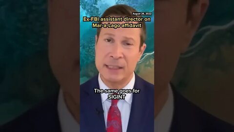Former FBI offical Frank Figliuzzi speaks out on the newly released Mar a Lago affidavit