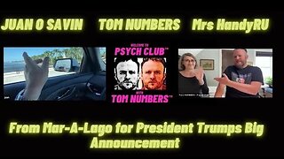 Juan O' Savin From Mar-A-Lago for President Trump's Big Global Announcement!!