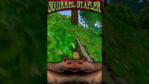 Squirrel Shack is a Little Ole Place Where We... Sin with Squirrels | Squirrel Stapler #shorts