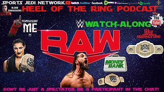 WWE MONDAY NIGHT RAW LIVE WRESTLING WATCHALONG 🤼 LUCHA LIBRE