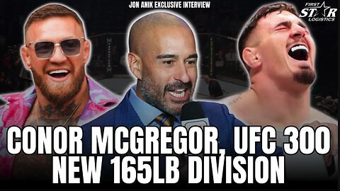 Jon Anik Discusses Rumors of 165LB UFC Division, Topuria vs Volkanovski, UFC 300, & more