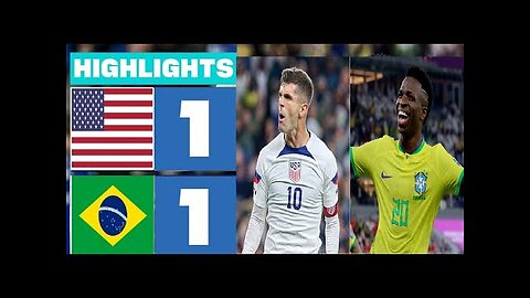 Brazil Vs USA Friendly Match highlights ⚽