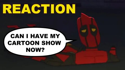 Deadpool The Animated Series | Test footage | Reaction And Breakdown