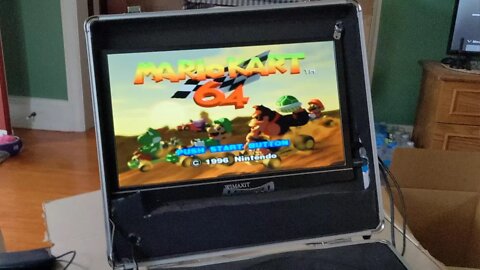 building my own portable N64 Gaming system! With monitor + Solar