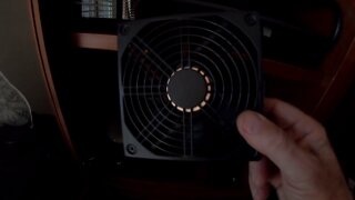 Xbox Series X in a Closed Cabinet - Adding a Quiet Fan to Increase Airflow and Protect DVDs