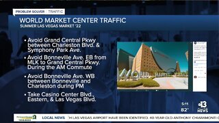 Heavy traffic expected near World Market Center