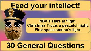 30 Questions of General Knowledge Trivia