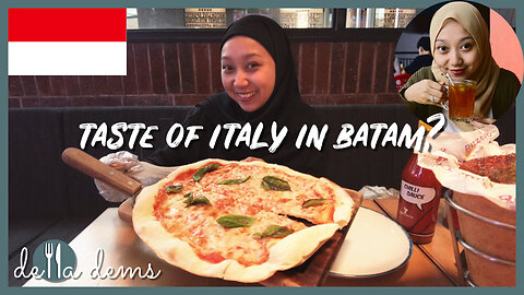 Taste of Italy in Batam? Pizza e birra food vlog at Grand Mall Batam, Indonesia.