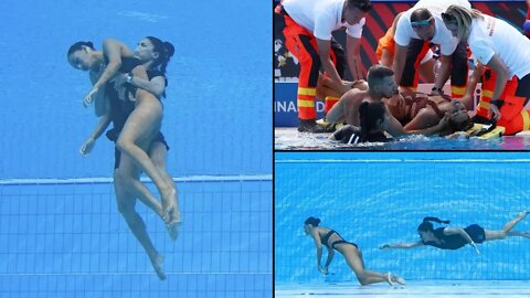 USA Swimmer Anita Alvarez FAINTS During Routine, SHOCKING Pictures Show Rescue By Her Coach