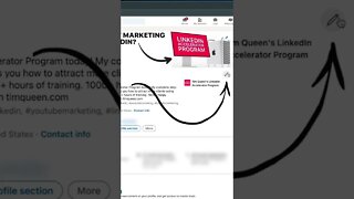 How to add a bio link to your LinkedIn profile. #linkedinmarketing #linkedin