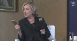 Hillary Clinton LOSES IT When Confronted On Biden Leading U.S Into WW3