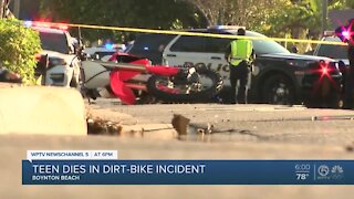Teen dies in dirt bike crash during attempted traffic stop in Boynton Beach
