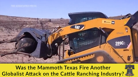 Was the Mammoth Texas Fire Another Globalist Attack on the Cattle Ranching Industry?