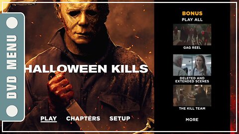 Halloween Kills - DVD Menu