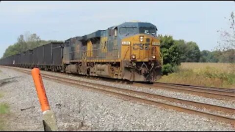 CSX K183 Empty Coke Express Train from Sterling Ohio October 2, 2021