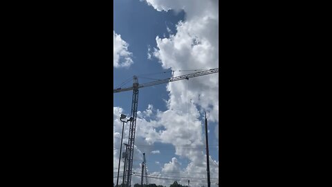 Watching a crane hoist is truly a great day!