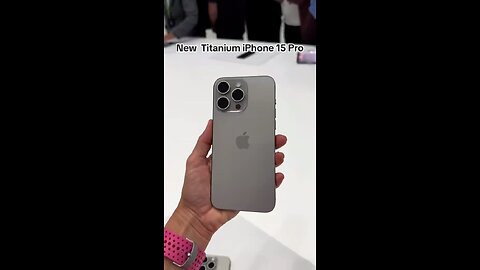 NEW TITANIUM #IPHONE 15 PRO MAX 😍