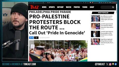 Leftists Pro Palestine Protest BLOCKS Pride Event, Muslims SLAMS Pride Events In HILARIOUS BACKFIRE