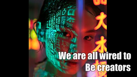 We are all wired to be creators