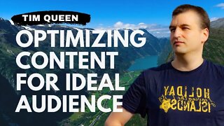 How to Optimize your LinkedIn content for your ideal audience | Tim Queen