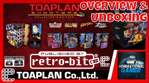 Toaplan Collection By Retro-Bit For Sega Genesis / Mega Drive (Overview)