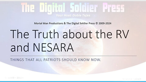 Feb 12, The Truth about the RV and NESARA