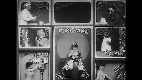 The Hilarious Posters (1906 Film) -- Directed By Georges Méliès -- Full Movie