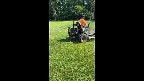 Efficient Lawn Mowing