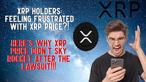 Here's Why XRP Price Didn't Sky Rocket After The Lawsuit!!!