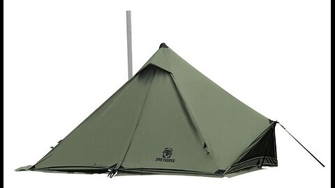 Is OneTigris Conifer Canvas Tent with Stove Jack for 1 or 2 People?