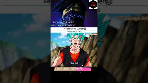 Vegito SSJB vs Cumber 🥶