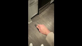 Butterfly knife trick thumb roll