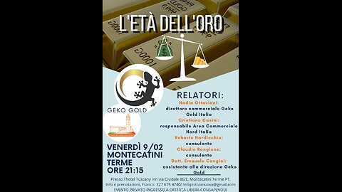 GEKOGOLD ITALY : Gekogold Toscana per contatti Gekogold info point Pistoia via Lando Landucci 33 telefono 3355934597