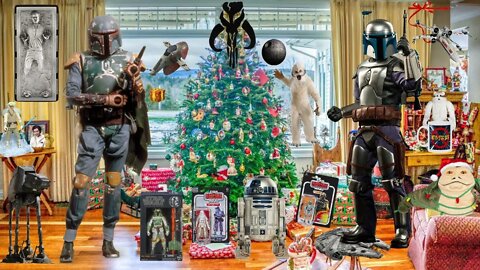 Jango Fett and Boba Fett Deliver STAR WARS Christmas Presents