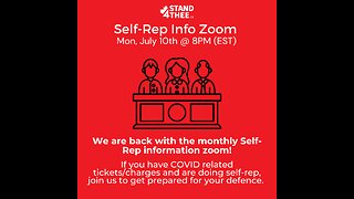 Stand4THEE Self-Rep Information Zoom July 10 2023