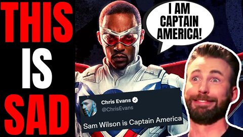 Marvel Needs Chris Evans To Say "Sam Wilson Is Captain America" | Fans Don't Agree