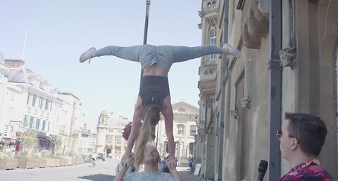 The AcroYoga show in Oxford !!!