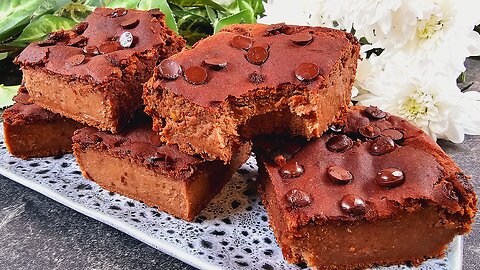 The Most Perfect Vegan Brownies! Gluten Free, Low Carb and Sugar Free!
