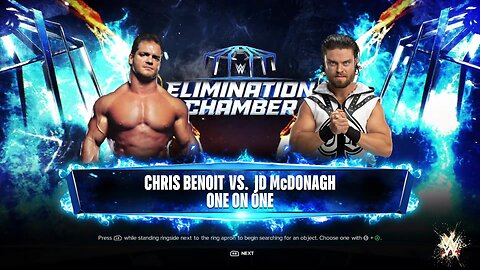 WWE 2k24 Chris Benoit vs JD Mcdonagh